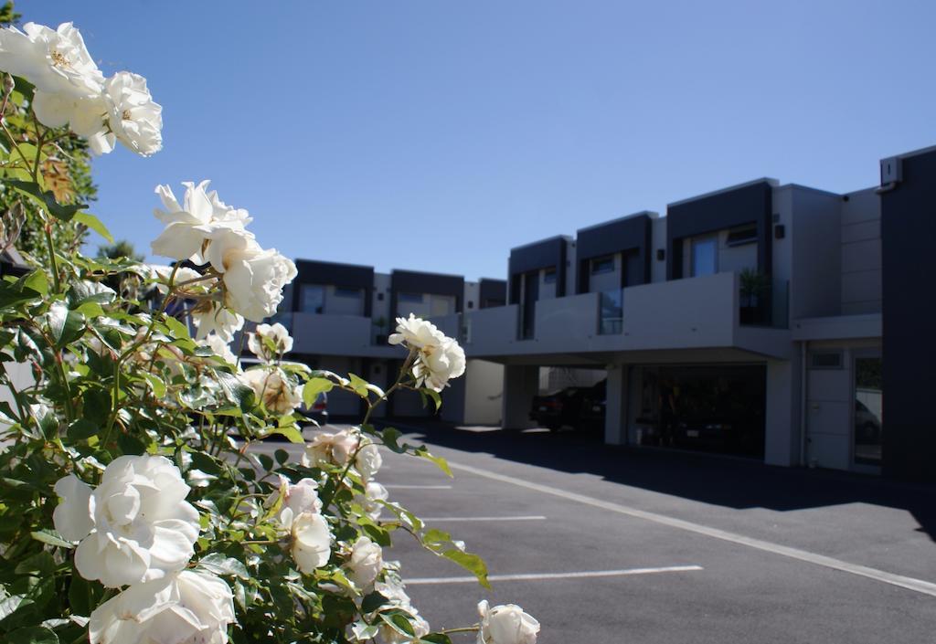 Bellano Motel Suites ไครสต์เชิร์ช ภายนอก รูปภาพ The new library building